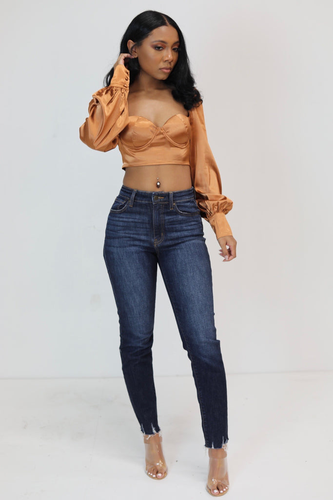 Amber Bustier | Cropped Top