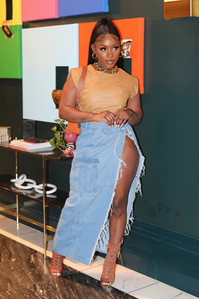 Don’t Play With It | Cargo Skirt